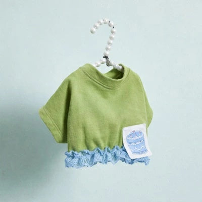 ルイスドッグ louisdog Atelier Green/Blue TEE【小型犬 犬服 トップス Tシャツ セレブ】