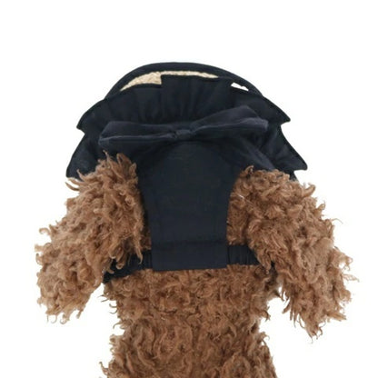 アナ スイ ANNA SUI リボン付き麦わらサンバイザー【小型犬 犬用 サンバイザー 帽子 セレブ】