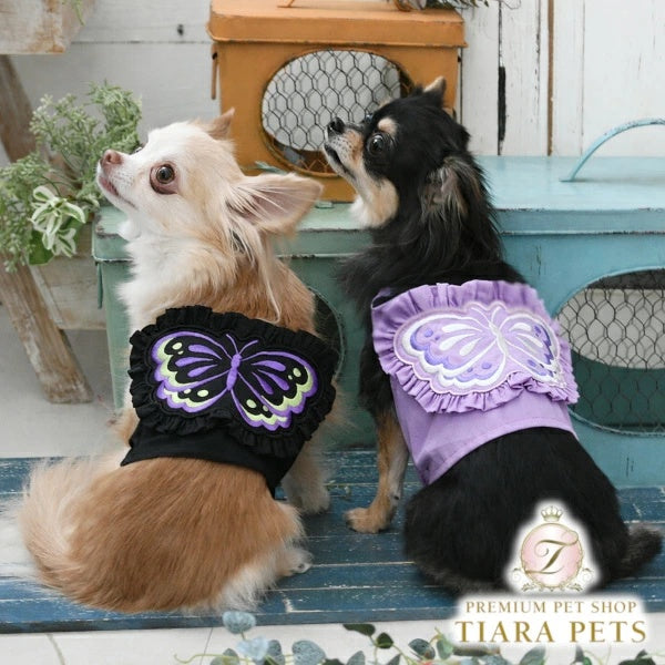 アナ スイ ANNA SUI バタフライキャミ（ミニ丈）【小型犬 犬服 トップス キャミソール セレブ】