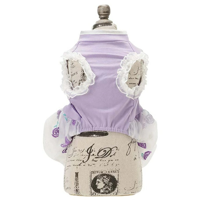 アナ スイ ANNA SUI バタフライチャイナバルーンワンピ【小型犬 犬服 ワンピース ドレス スカート セレブ】