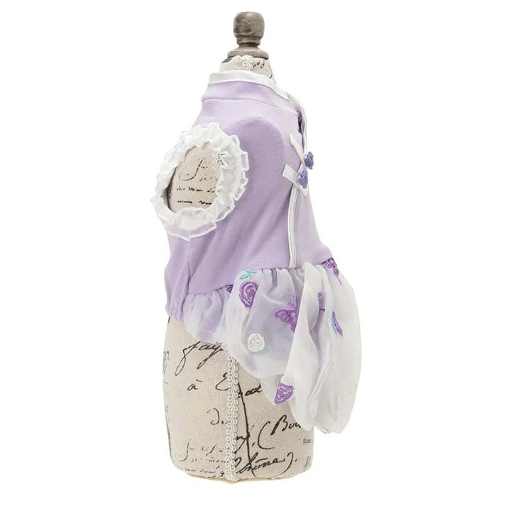 アナ スイ ANNA SUI バタフライチャイナバルーンワンピ【小型犬 犬服 ワンピース ドレス スカート セレブ】