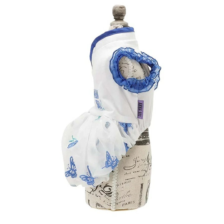 アナ スイ ANNA SUI バタフライチャイナバルーンワンピ【小型犬 犬服 ワンピース ドレス スカート セレブ】