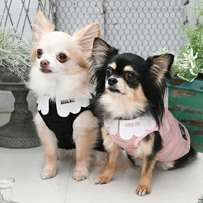 アナ スイ ANNA SUI バタフライ刺繍Ａラインワンピ【小型犬 犬服 ワンピース ドレス スカート セレブ】