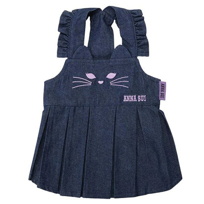 アナ スイ ANNA SUI キャットジャンスカ【小型犬 犬服 ジャンパースカート スカート セレブ】