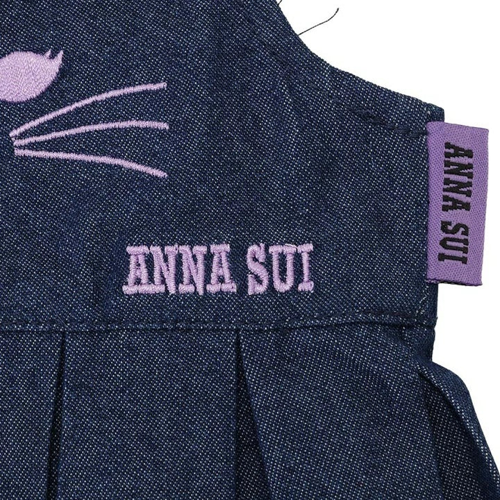 アナ スイ ANNA SUI キャットジャンスカ【小型犬 犬服 ジャンパースカート スカート セレブ】