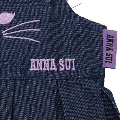 アナ スイ ANNA SUI キャットジャンスカ【小型犬 犬服 ジャンパースカート スカート セレブ】