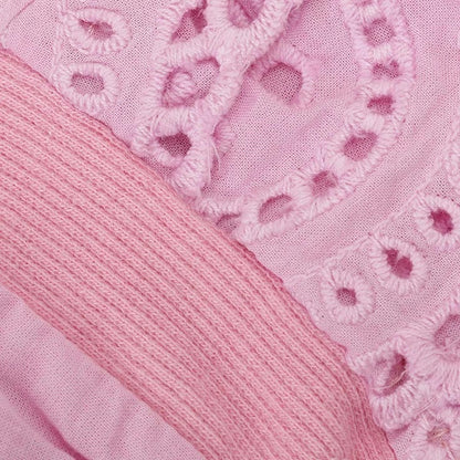 ロペピクニック ROPE PICNIC コットンレースティアードキャミワンピ【犬服 ドッグウエア ウエア トップス キャミ ワンピース ドレス スカート】