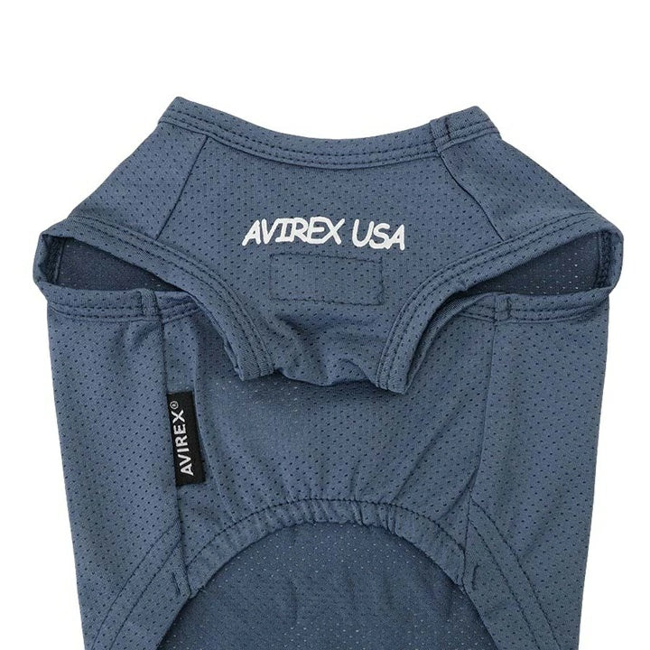 アヴィレックス AVIREX ランダムロゴトムキャットタンク【犬服 ドッグウエア ウエア トップス タンクトップ ノースリーブ】