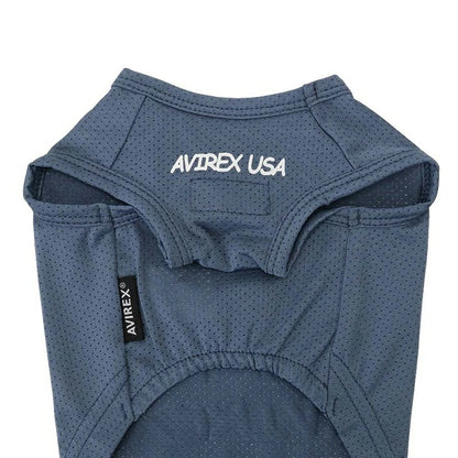 アヴィレックス AVIREX ランダムロゴトムキャットタンク【犬服 ドッグウエア ウエア トップス タンクトップ ノースリーブ】