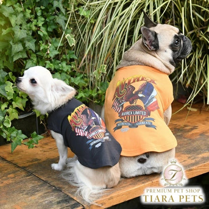 アヴィレックス AVIREX イーグルL/Sタンク【犬服 ドッグウエア ウエア トップス タンクトップ ノースリーブ カジュアル】