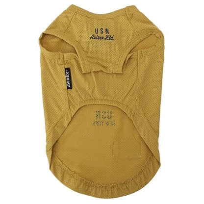 アヴィレックス AVIREX EMB.ブルックリンタンク【犬服 ドッグウエア ウエア トップス タンクトップ ノースリーブ カジュアル】