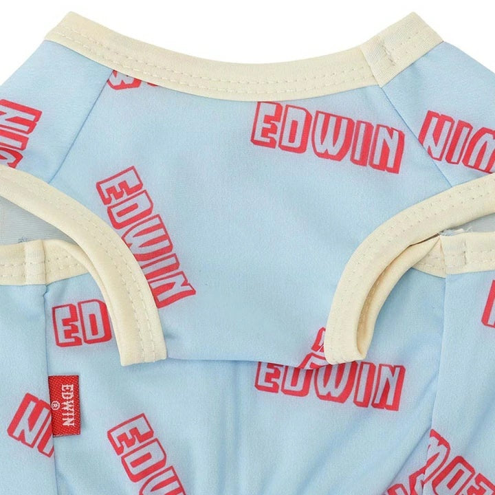 エドウイン EDWIN 総ロゴクールタンク【犬服 ドッグウエア ウエア トップス タンクトップ カジュアル】