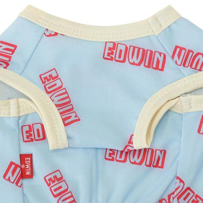 エドウイン EDWIN 総ロゴクールタンク【犬服 ドッグウエア ウエア トップス タンクトップ カジュアル】