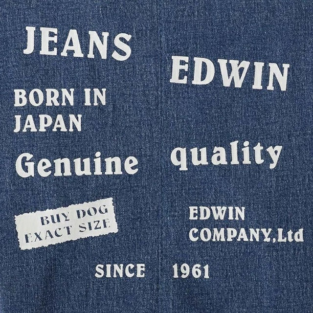 エドウイン EDWIN ビンテージカジュアルタンク【犬服 ドッグウエア ウエア トップス タンクトップ カジュアル】
