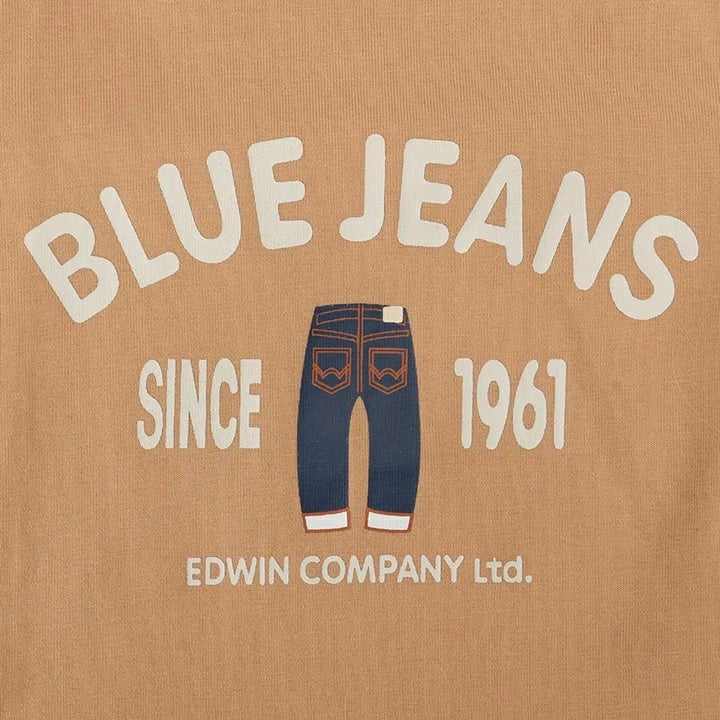 エドウイン EDWIN BLUEJEANSカジュアルT【犬服 ドッグウエア ウエア トップス Tシャツ カジュアル】