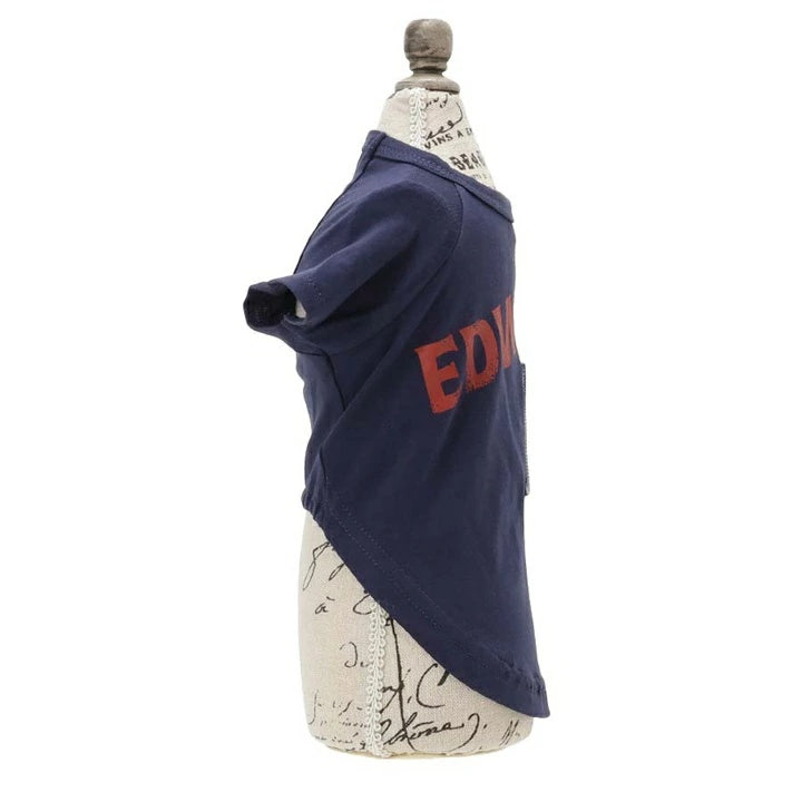 エドウイン EDWIN デニムポケットビッグロゴＴ【犬服 ドッグウエア ウエア トップス Tシャツ カジュアル】