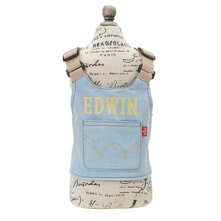 エドウイン EDWIN デニムライククールベスト（保冷剤付き）【犬服 ドッグウエア ウエア トップス ベスト カジュアル】