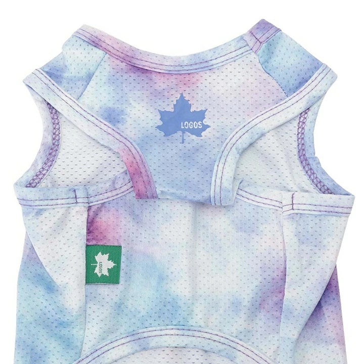 ロゴス LOGOS タイダイ柄メッシュノースリーブ【犬服 ドッグウエア ウエア トップス ノースリーブ タンクトップ カジュアル】