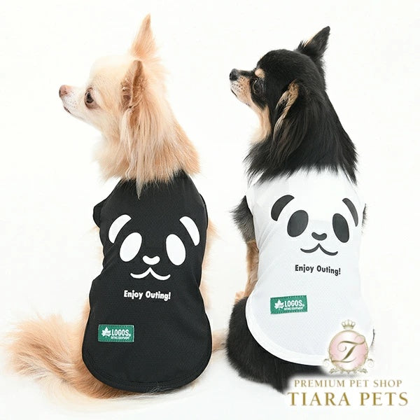 ロゴス LOGOS パンダメッシュタンク【犬服 ドッグウエア ウエア トップス ノースリーブ タンクトップ カジュアル】
