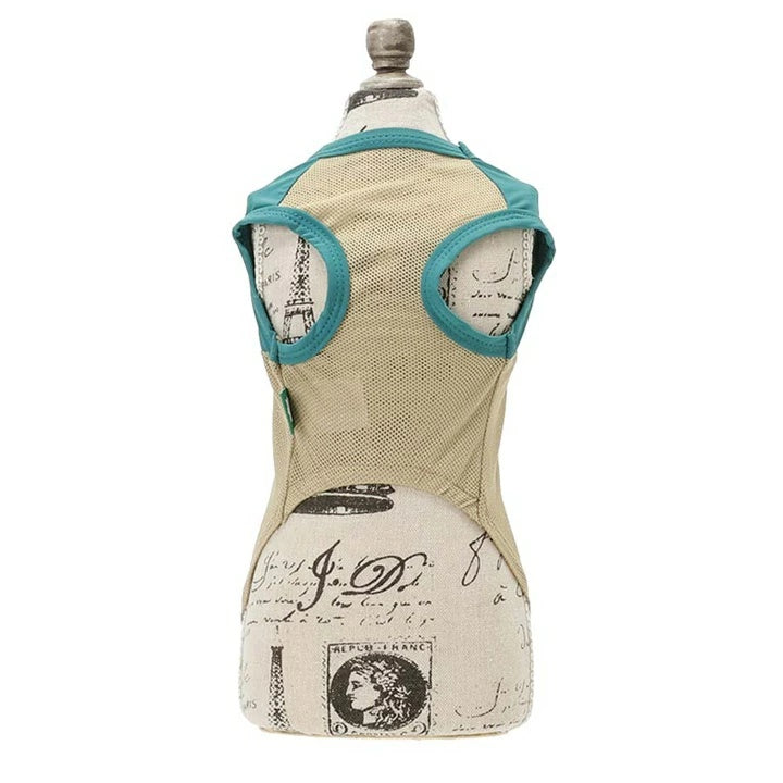ロゴス LOGOS 切替クールメッシュタンク（保冷剤付き）【犬服 ドッグウエア ウエア トップス タンクトップ ノースリーブ カジュアル】