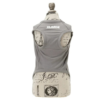 エクストララージ XLARGE ロゴナンバリングメッシュタンク【犬服 ドッグウエア ウエア トップス タンクトップ ノースリーブ カジュアル】