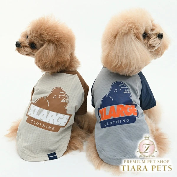 エクストララージ XLARGE OGラグラン風メッシュT【犬服 ドッグウエア ウエア トップス Tシャツ 半袖 カジュアル】