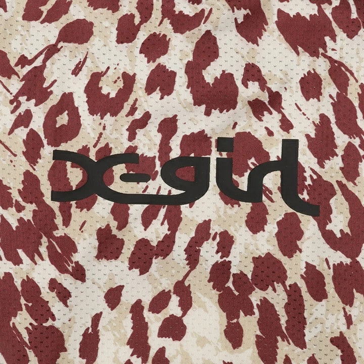 エックスガール X-girl レオパード柄メッシュタンク【犬服 ドッグウエア ウエア トップス タンクトップ ノースリーブ カジュアル】