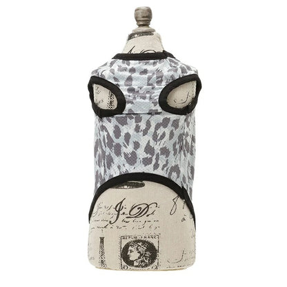 エックスガール X-girl レオパード柄メッシュタンク【犬服 ドッグウエア ウエア トップス タンクトップ ノースリーブ カジュアル】