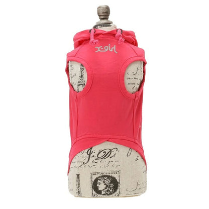 エックスガール X-girl プラネットハートロゴタンクフーディー【犬服 ドッグウエア ウエア トップス フーディ パーカー カジュアル】