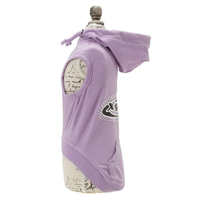 エックスガール X-girl プラネットハートロゴタンクフーディー【犬服 ドッグウエア ウエア トップス フーディ パーカー カジュアル】