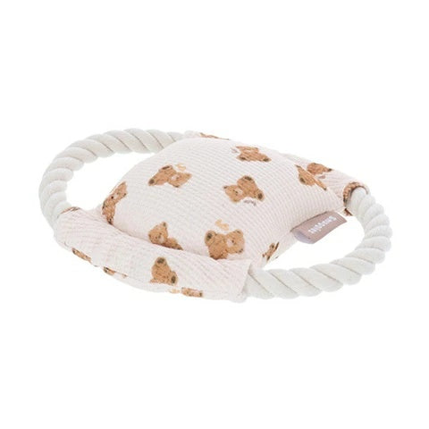 カルル Calulu クマさん柄ロープラウンドトイ【犬用 おもちゃ トイ】