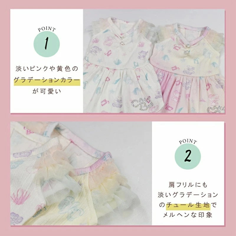 クレイジーブー CRAZYBOO マリン柄ワンピ【犬服 ドッグウエア ウエア ワンピース スカート ドレス セレブ】