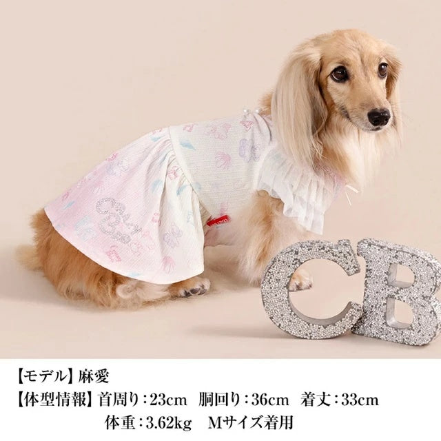 クレイジーブー CRAZYBOO マリン柄ワンピ【犬服 ドッグウエア ウエア ワンピース スカート ドレス セレブ】