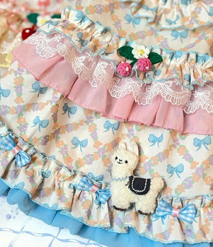 J&Kアニマルズ J&K animals ☆予約受付中☆ リボン ティアードOP【犬服 ドッグウエア ウエア ワンピース ドレス スカート】