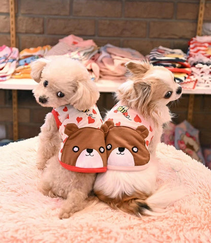 J&Kアニマルズ J&K animals ☆予約受付中☆ くまTシャツ【犬服 ドッグウエア ウエア トップス Tシャツ 半袖】