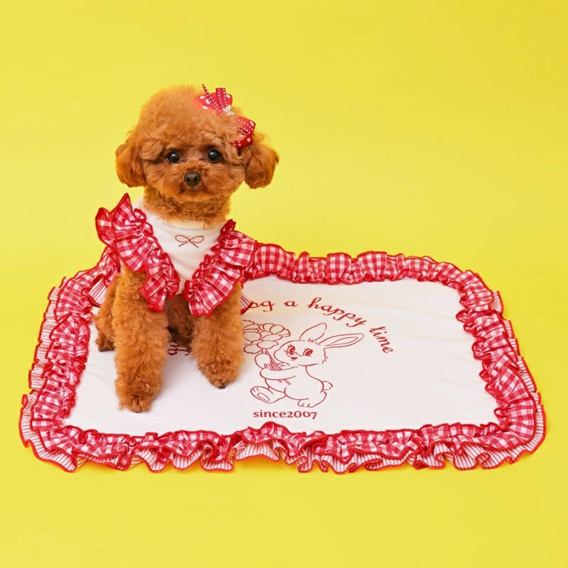 ゴッドピヴァ GODPIVA COOLラビットコラージュ テラマット【犬用 ラグ マット COOL クール セレブ】