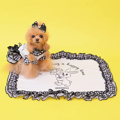 ゴッドピヴァ GODPIVA COOLラビットコラージュ テラマット【犬用 ラグ マット COOL クール セレブ】
