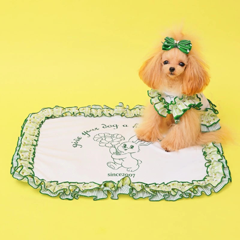 ゴッドピヴァ GODPIVA COOLラビットコラージュ テラマット【犬用 ラグ マット COOL クール セレブ】