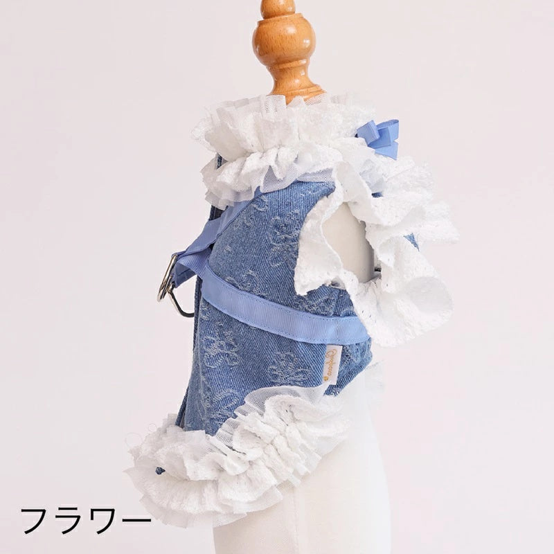 ゴッドピヴァ GODPIVA COOLデニムハーネス【犬用 ハーネス COOL クール セレブ】
