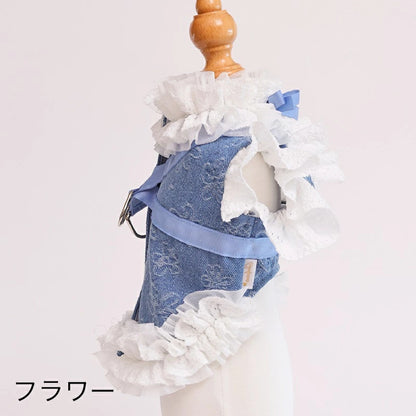 ゴッドピヴァ GODPIVA COOLデニムハーネス【犬用 ハーネス COOL クール セレブ】