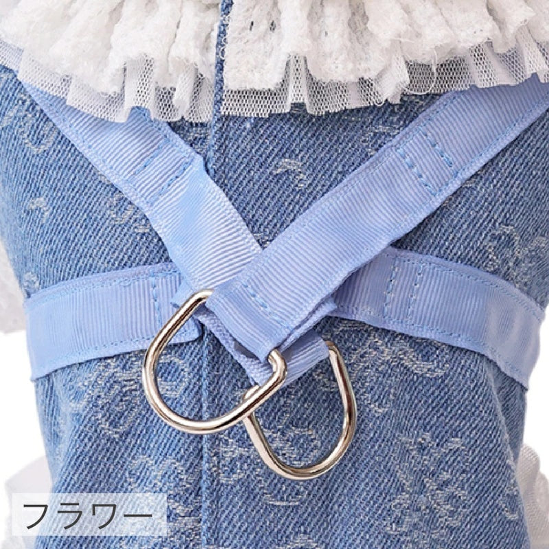 ゴッドピヴァ GODPIVA COOLデニムハーネス【犬用 ハーネス COOL クール セレブ】
