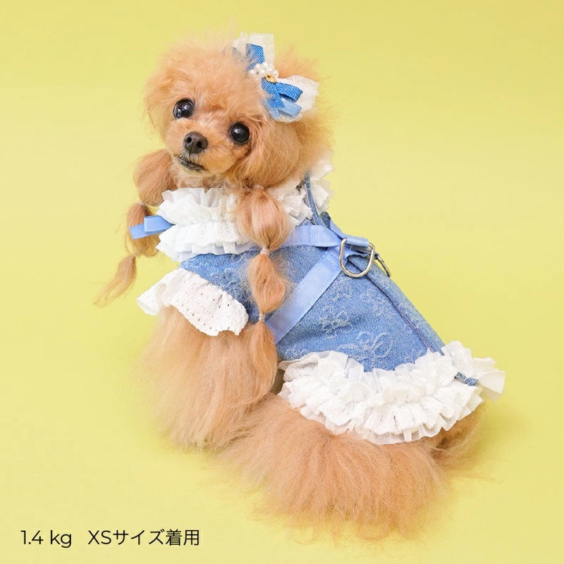 ゴッドピヴァ GODPIVA COOLデニムハーネス【犬用 ハーネス COOL クール セレブ】