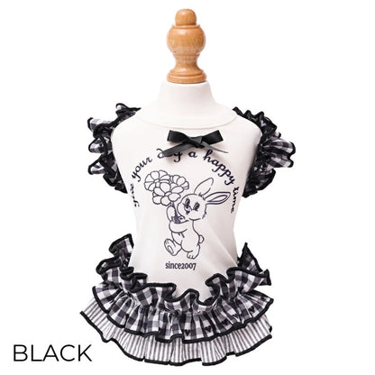 ゴッドピヴァ GODPIVA COOLラビットコラージュタンク【犬服 ドッグウエア ウエア タンクトップ ノースリーブ セレブ】
