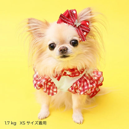 ゴッドピヴァ GODPIVA COOLラビットコラージュワンピース【犬服 ドッグウエア ウエア ワンピース ドレス スカート セレブ】