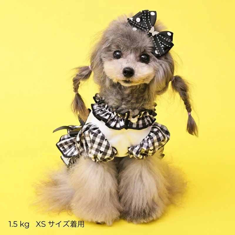 ゴッドピヴァ GODPIVA COOLラビットコラージュワンピース【犬服 ドッグウエア ウエア ワンピース ドレス スカート セレブ】