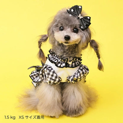 ゴッドピヴァ GODPIVA COOLラビットコラージュワンピース【犬服 ドッグウエア ウエア ワンピース ドレス スカート セレブ】