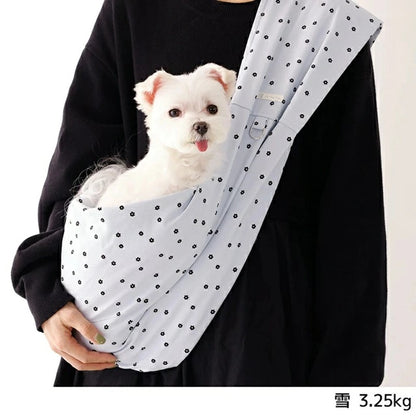 アントゥトゥ Un TouTou ドットスリングバッグ【犬服 キャリーバッグ スリングバック お出掛け セレブ】