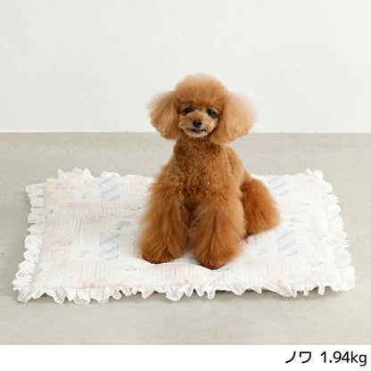 アントゥトゥ Un TouTou 花柄カフェマット【犬用 マット ブランケット セレブ】