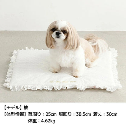 アントゥトゥ Un TouTou 花柄カフェマット【犬用 マット ブランケット セレブ】