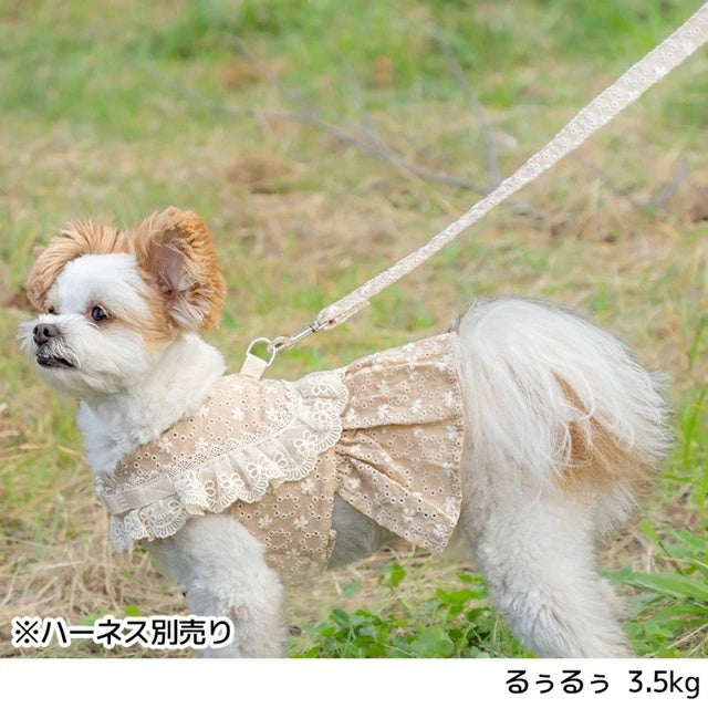 アントゥトゥ Un TouTou ナチュラルレースリード【犬用 リード お散歩 セレブ】